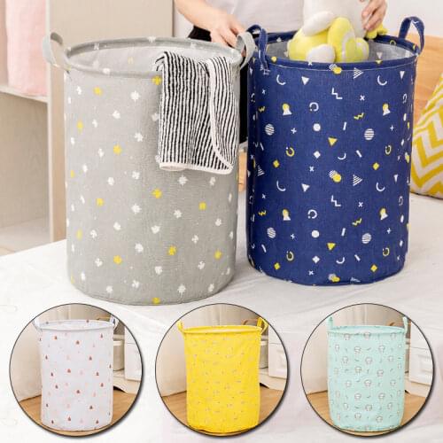 Clothing Laundry Basket Bag Folding Laundry Basket Large Capacity Clothes Storage Bag Children Toys Storage Buckets Waterproof