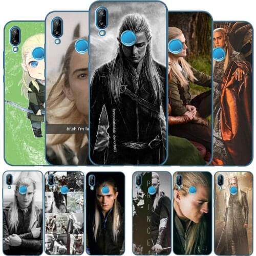 Legolas Greenleaf Soft Silicone Phone Case For Huawei P9 P10 P20 P30 P40 LITE P20 P30 P40 PRO P smart Y6 Y7 Y9 Prime nova 3i