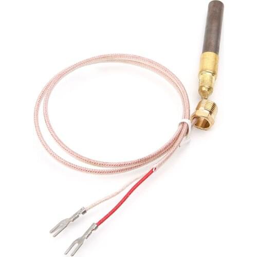 2021 New Gas Fireplace 24" Thermocouple 750℃ Millivolt Replacement Thermopile Thermogenerator
