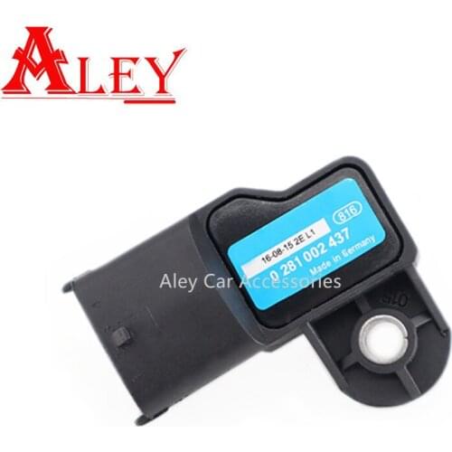 New Boost Pressure MAP Sensor 0281002437 93171176 24459853 For Vauxhall Vectra Signum Zafira Astra Frontera For Great Wall