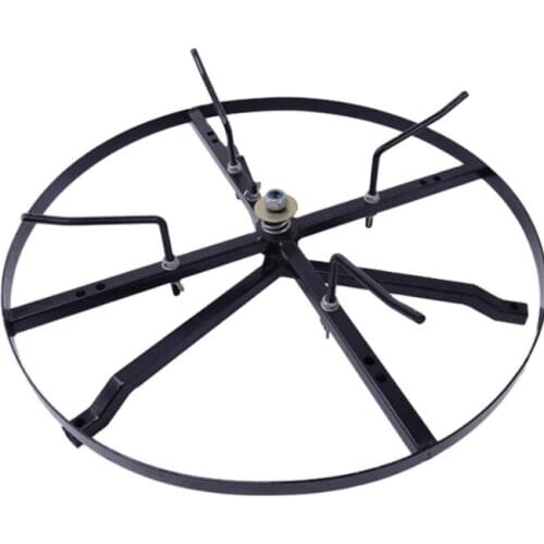 Fence wire spinner fence roller