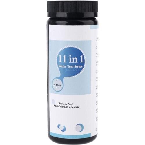 OOTDTY Upgrade 11-in-1 Drinking Water Test Strip, Water And Tap Water Quality Test, Hardness Test, PH, Bromine, Nitrate