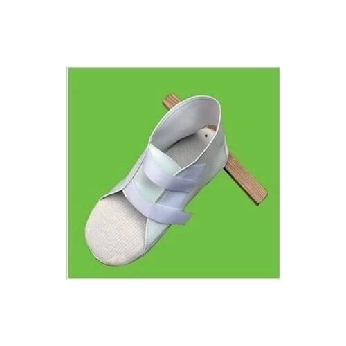 Child Adult Ankle Foot Orthopedic Corrective Wooden Shoes for Fractures and Ligament Injuries Ankle Joint Sprain Rehabilitation