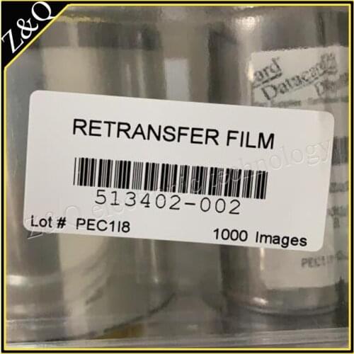 Datacard CR805 priner ink ribbon 513382-201 and film 513402-002