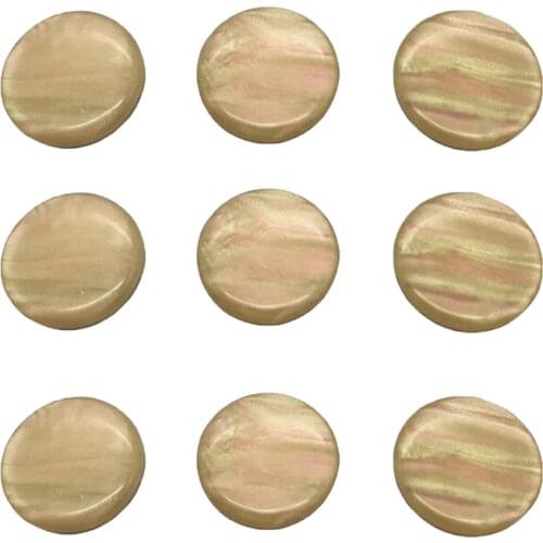 Plastic Trumpet Cornet Key Buttons Pearl Inlays for Trumpet Parts Accessory