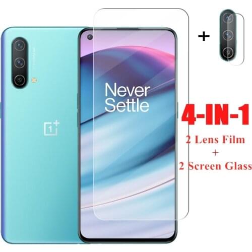 Full Glue Glass For OnePlus Nord CE 5G Tempered Glass For OnePlus Nord CE Nord 2 N10 N200 8T Screen Protector Phone Lens Film