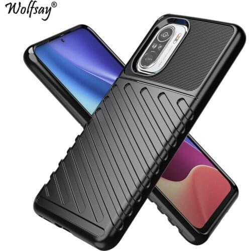Rugged Fiber Shield Cover For Xiaomi Poco F3 Case Bumper Full Cover Back Case For Xiaomi Poco F3 Case For Xiaomi Poco F3 6.67"