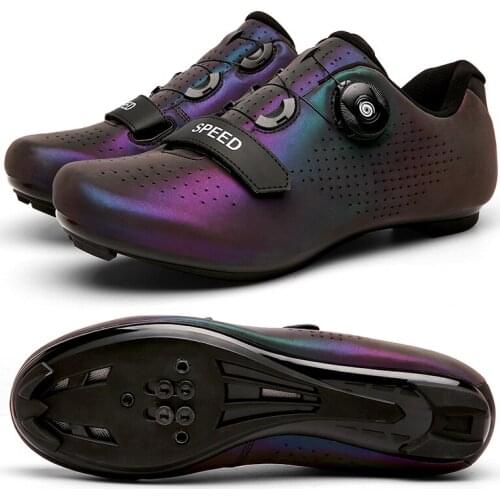 Sports Cycling Shoes MTB Sneakers Men Self-Locking Road Bike Shoes Ligth Anti-skid Speed Bicycle Shoe Women Cycling Sneakers Spd