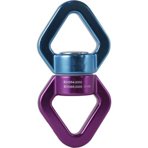 40%HOT Outdoor Safety Rock Climbing Aerial Yoga Rotational Device Rope Swivel Connector