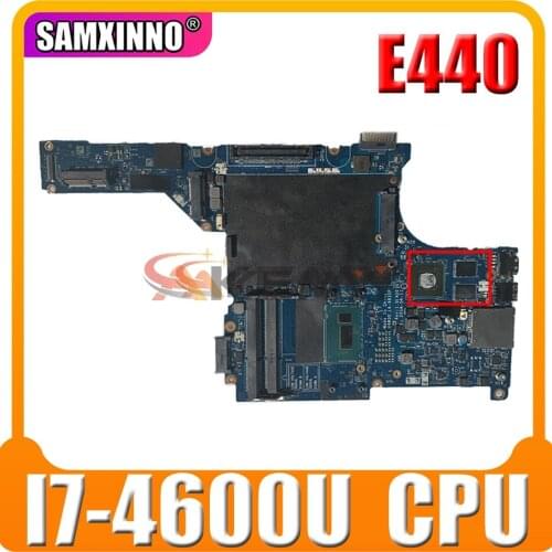 High quality VAW30 LA-9832P For Dell Latitude E5440 Laptop Motherboard CN-0NR2XX NR2XX SR1EA I7-4600U DDR3L 100% Tested