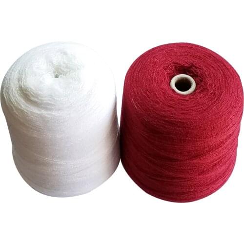 100% acrylic knitting yarn 2ply Diameter about 0.5mm weight about 1 kilogram/cone