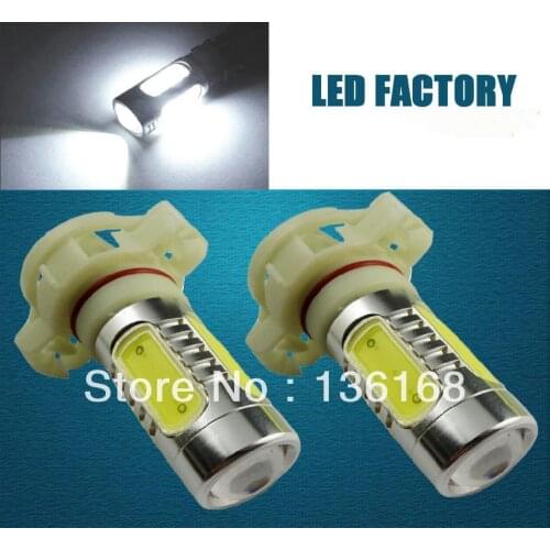 2Pcs! Promotion! H16 PSY24W 7.5w Hi-Power SMD Bright White LED Fog Light Driving Light