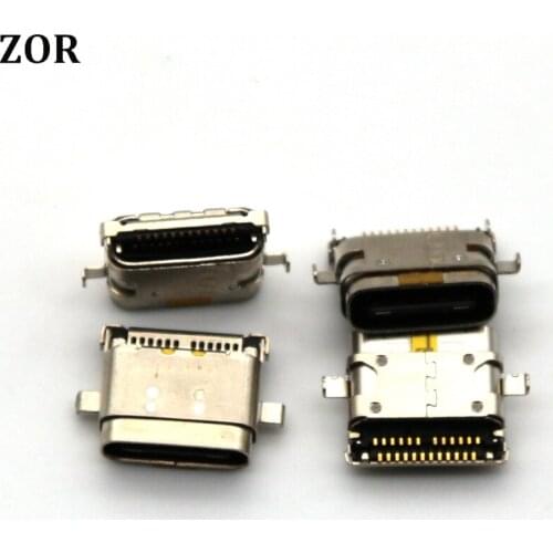 2pcs/lot for Huawei Google Nexus 6P H1511 H1512 micro USB 3.1 type C interface Power jack socket Connector Charge Dock port