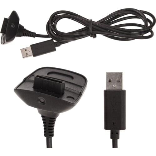 2021 new For Xbox 360 video game Remote Controller Charging Cable 1.5m USB Charging Adapter Charger Replacement Cables