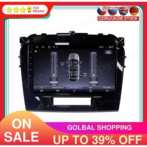 For Suzuki Vitara 4 2014+ Android 10 6+128G Car Multimedia Player GPS Navigation Head Unit Auto Radio Audio Stereo Tape Recorder