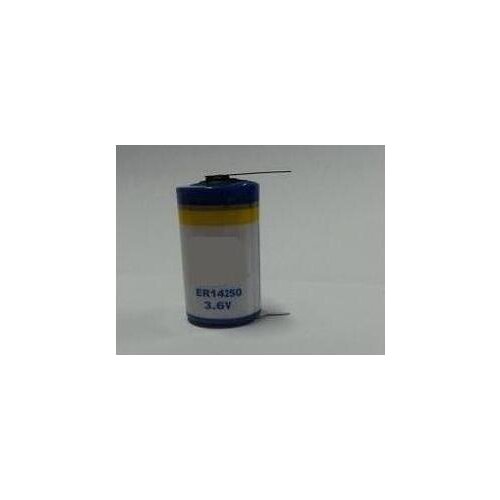 Free shipping 2pcs/lot 1/2AA ER14250 3.6V primary lithium battery with leg