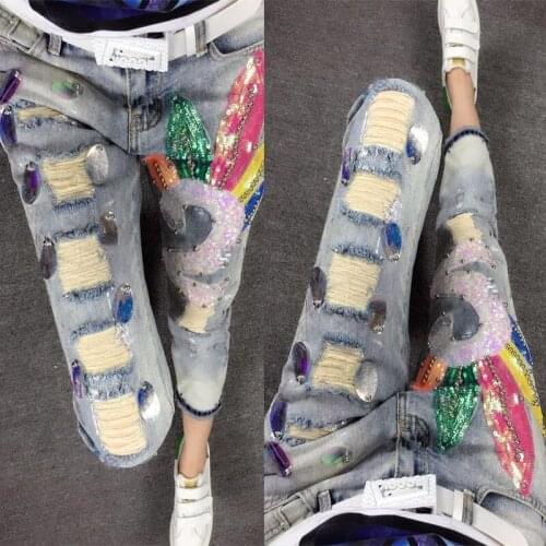 CAN XIN LCY Women's Straight Jeans