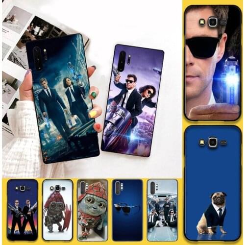 CUTEWANAN Men In Black International poster Phone Case Capa For Samsung Note 7 8 9 10 Lite Plus Galaxy J7 J8 J6 Plus 2018 Prime