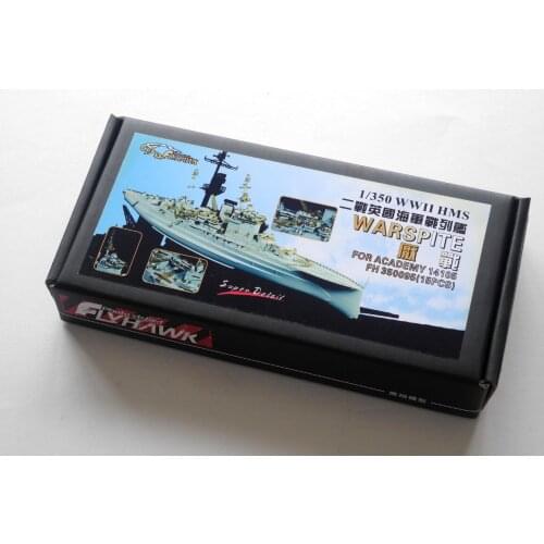 FLYHAWK FH350095 1/350 WW II RN Battle Ship Warspite for Academy 14105