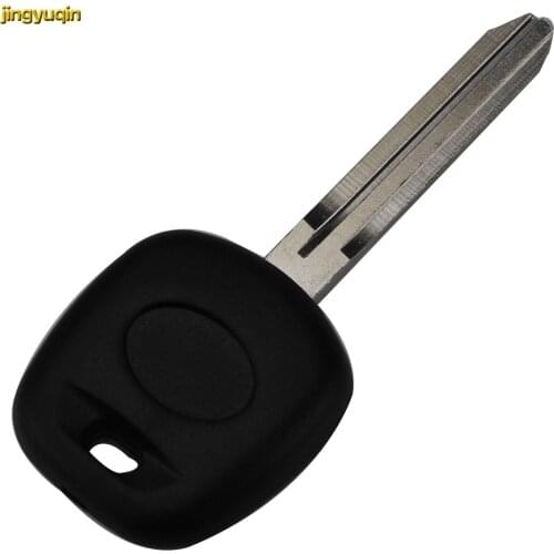 Jingyuqin Remote Car Key Shell Fob for Toyota Avensis Yaris Auris 2 Buttons Key Case Cover Replacement Uncut Blade