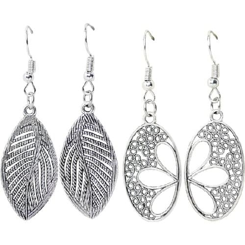 King's Faith Dangle Earrings