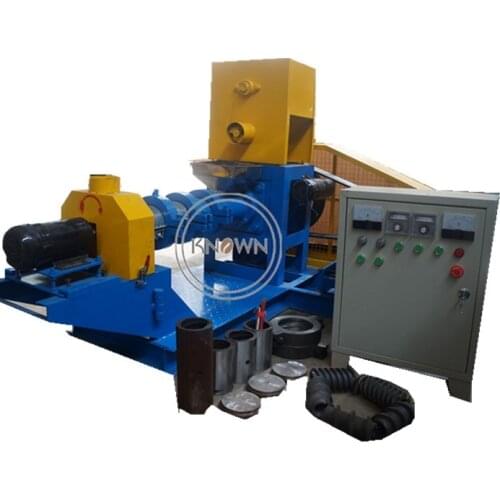 Animal feed 200-300kg/h fish floating feed pellet extruder meal making machine