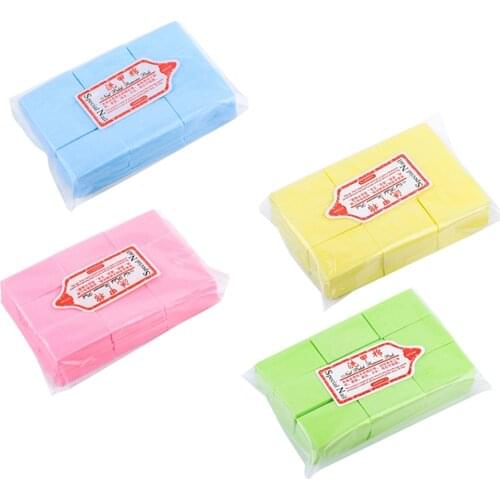 MagiDeal 600pcs Makeup Facial Cotton Pads Nail Polish Remover Pad Nail Wipes