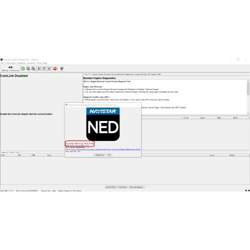 International Navistar Engine Diagnostics NED 2018 UNLOCK