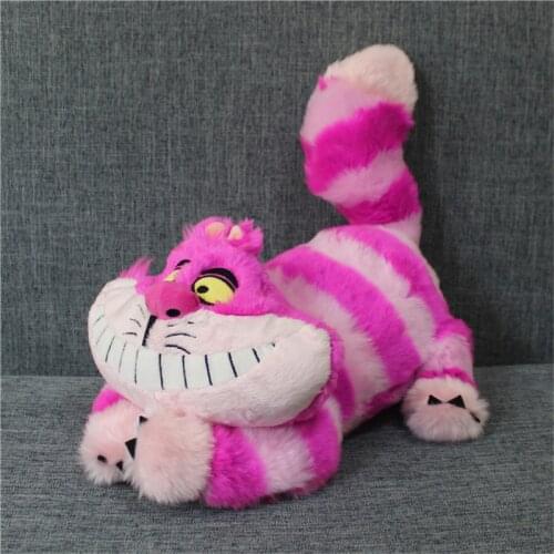 Lovely Alice in Wonderland Cheshire Cat Stuffed Plush Toys Cartoon Cheshire Cat Plush Dolls Toys for Kids Gifts for Children