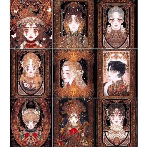 5D DIY Full Drill Square/Round Classical Portrait Diamond Art Painting Embroidery Mosaic Kit Home Decor Hight Quality Products