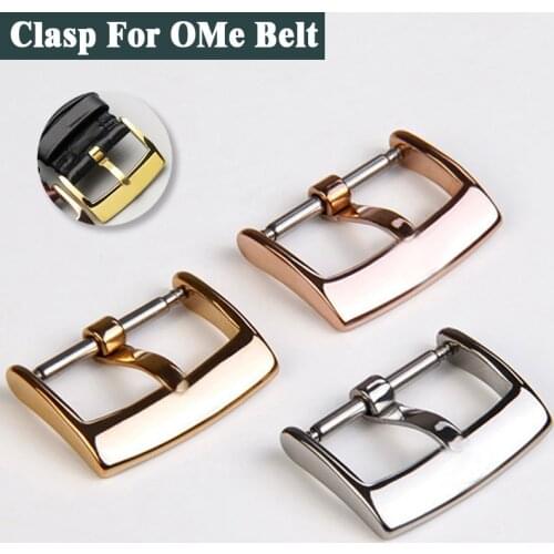 Watch Buckle For Omega SPEEDMASTER SEAMASTER DE VILLE PLANET OCEAN Stainless Steel Pin Clasp Watch Accessories Belt Watch Clasp