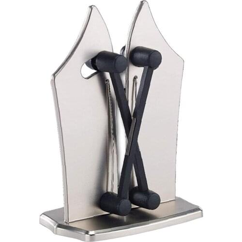 Kitchen Knife Sharpener,Hone,Sharpens, Beveled, Polishes Dull, Serrated, Standard Blades & Chefs Knives