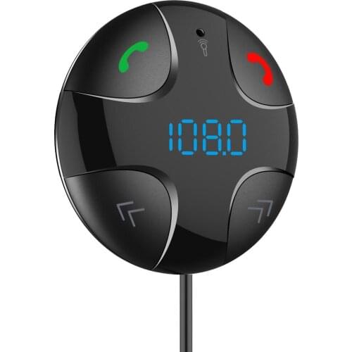 Universal Dual USB Multifunctional Hands-Free Call Car Charger FM Transmitter Music Player Car Accessories Interior