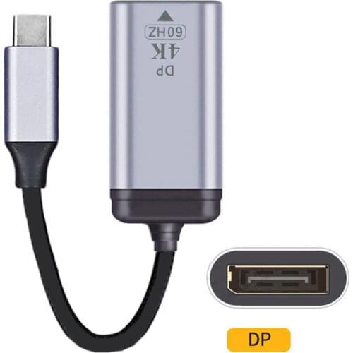 USB-C Type C to Displayport Monitor DP Cable Adapter 4K 2K 60hz for Tablet & Phone & Laptop