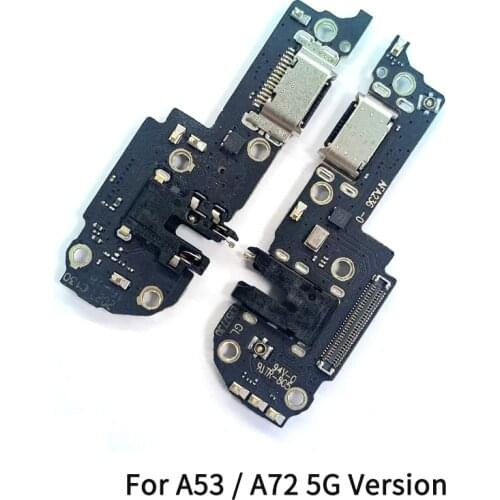 USB Port Charging Board For Oppo A53 / A72 USB Charging Dock Port Flex Cable Repair Parts