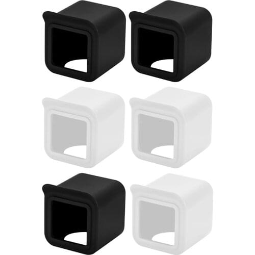 2pcs Waterproof Silicone Case for Wyze Cam V3 Security Camera Protective Cover Skin Outdoor Surveillance Camera Accessories