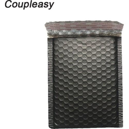 30Pcs/Lot Matte Black Bubble Mailer Aluminized Film Bubble Envelope Waterproof Shipping Bags Mailer Self Seal Packaging Bags