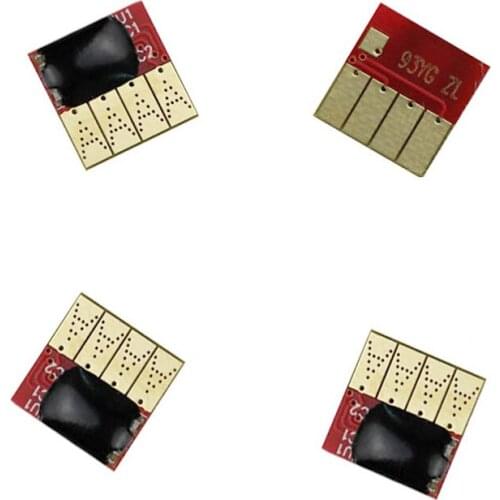 4 pcs Permanent chips For HP970 971 Auto Reset Permanent Chip For HP officejet Pro X451dn/X551dw/X476dn/X576dw Printer