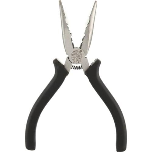 6" Fishing Pliers Split Ring Cutters Fishing Holder Tackle Hooks Remover Wire Cable Stripper Cutter