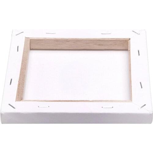 White Blank Square Artist Canvas Wooden Board Frame For Primed Oil Acrylic Paint G32A