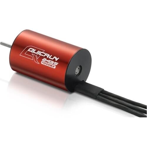 FATJAY HobbyWing QuicRun 2435SL-G2-4500KV 2435 4500KV G2 Brushless Motor for RC 1/18, 1/16 Scale Car