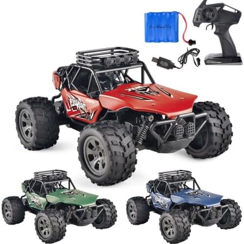 Racing RC Car Rock Crawler Alloy Radio Control Truck 2.4 GHz Drift Buggy Crawlers Electric Monster Truck Toy Gift For Kids