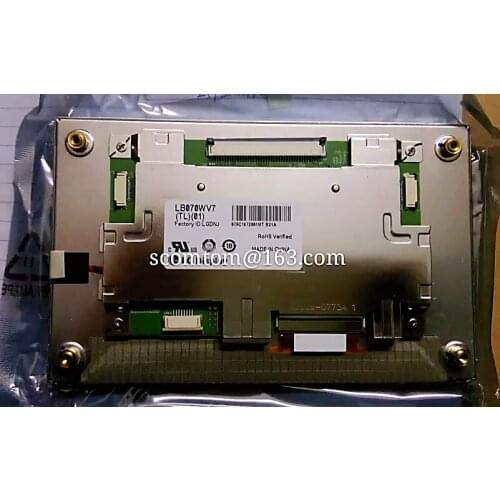 LB070WV7(TL)(01) LB070WV7-TL01 LB070WV7 TL01 Original New 7 inch 800*480 LED LCD Screen Display for Car Navigation AV System
