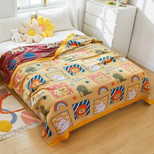 Summer Cooling Towel Blankets Breathable Sofa Bed Cover Area Rugs Warm Sleeping Tapestry Spread Home Decor