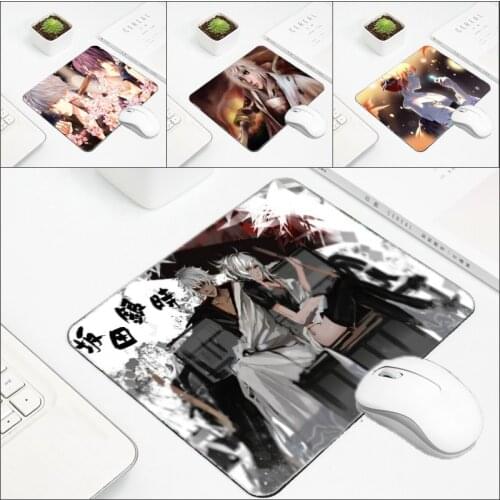 Mairuige Creative Diy Anime Comic Mousepad GINTAMA Sakata Gintoki Cool Small Size Rubber Mouse Mat for Pc Computer Keyboard