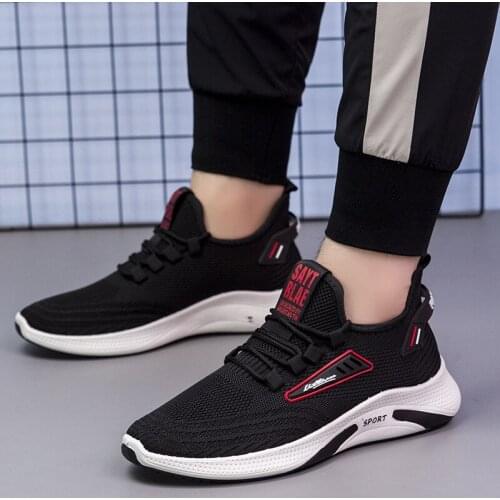 New Mens Sports Shoes Fashion Casual Student Shoes Travel Shoes Korean Version Comfortable Breathable Light Running Mens Shoes