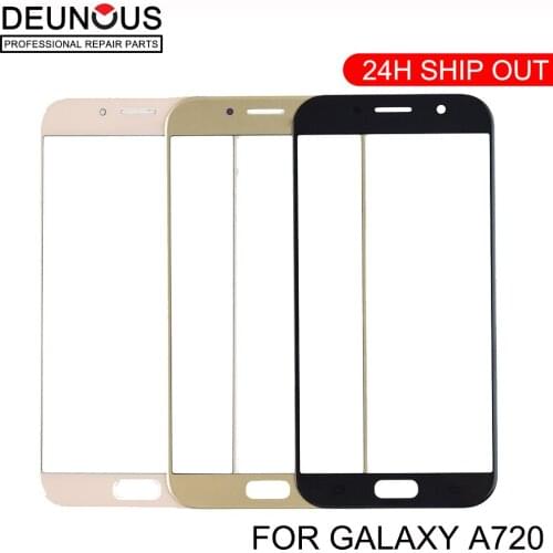 New For Samsung Galaxy A7 2017 A720 A720F SM-A720F Touch Screen Panel Digitizer Glass TP Cover Replacement