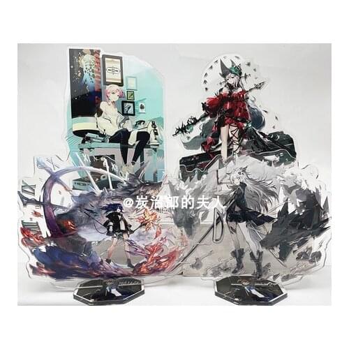 New Anime Arknights Skadi the Corrupting Heart Amiya Exusiai Surtr Acrylic Stand Figure Model Toy Decor Collection Cosplay Gifts