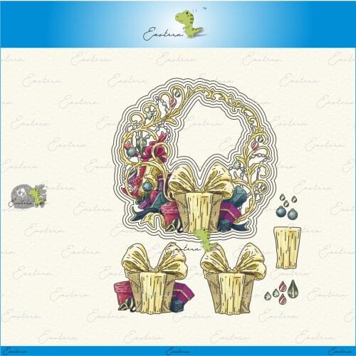 Give joy to the main frame metal cutting dies 2021 new diy molds Scrapbooking Paper Making die cuts crafts