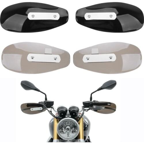 Motorcycle Handle Bar Hand Guard Protector Wind Deflector Motorcycle Bike Shield For Harley XL 883 1200 Dyna Road King